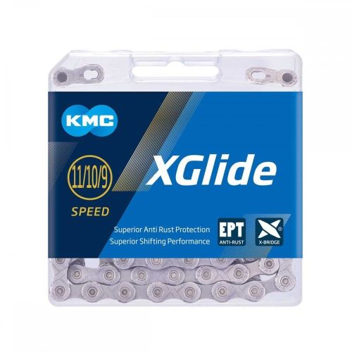 ETZ KMC X-GLIDE CUES X EPT 9-11SP. 126L.NEREZ BOX