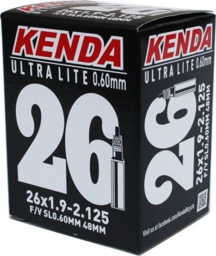 DUE KENDA 26x1.90-2.125 (47/57-559) FV-48MM 120G ULTRALITE 0,6MM