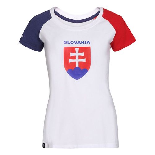 SK T-SHIRT LADY TRICOLOUR dmsk triko s bambusem - XL-trikolora