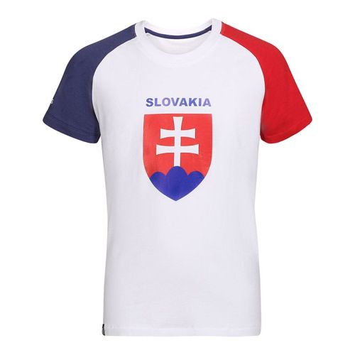 SK T-SHIRT JR TRICOLOUR juniorsk triko s bambusem - 164/1-trikolora