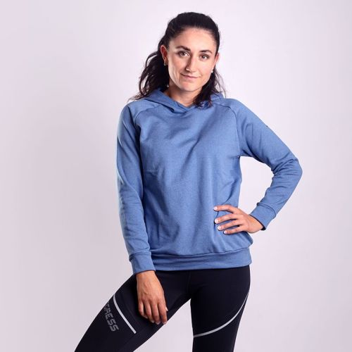 BIDDY dmsk sportovn mikina - XL-sv.modr melr